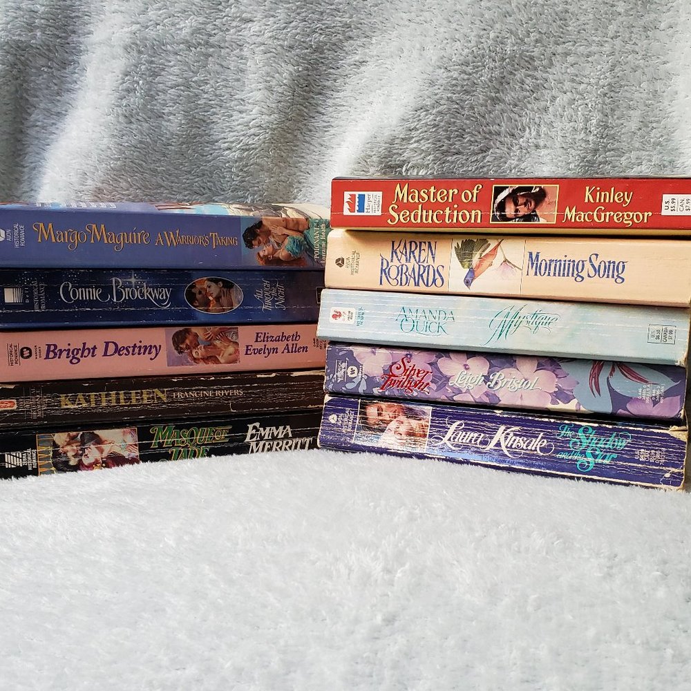 Historical Romance Paperback Bundle of 10